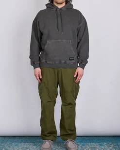 Clearance Neighborhood Pigment Dyed Sweat Hoodie Black