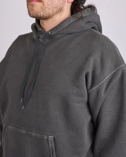 Clearance Neighborhood Pigment Dyed Sweat Hoodie Black