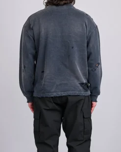 New Neighborhood Savage Cardigan Sweat Shirt Black