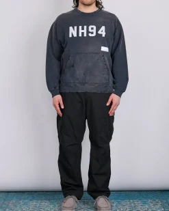 Online Neighborhood Savage Crewneck Sweat Shirt Black