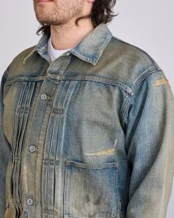 New Neighborhood Savage Type-1 Denim Jacket MOD Indigo