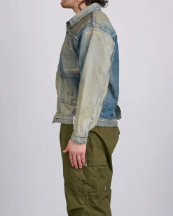 New Neighborhood Savage Type-1 Denim Jacket MOD Indigo