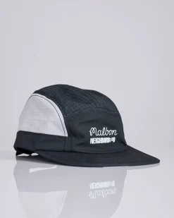 Sale Neighborhood x Malbon Golf Camper Cap Black