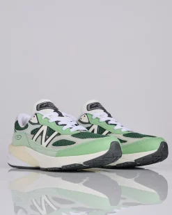 Discount New Balance Made in USA U990v6 Avocado/Natural Mint