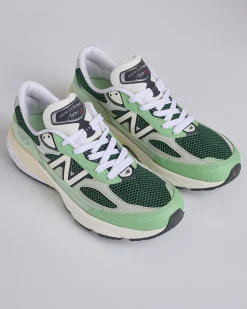 Discount New Balance Made in USA U990v6 Avocado/Natural Mint