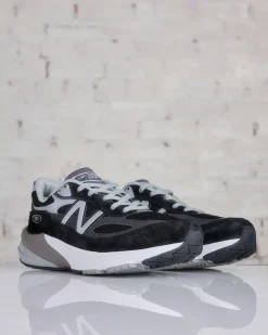 Online New Balance Men's M990v6 Made in USA Black White