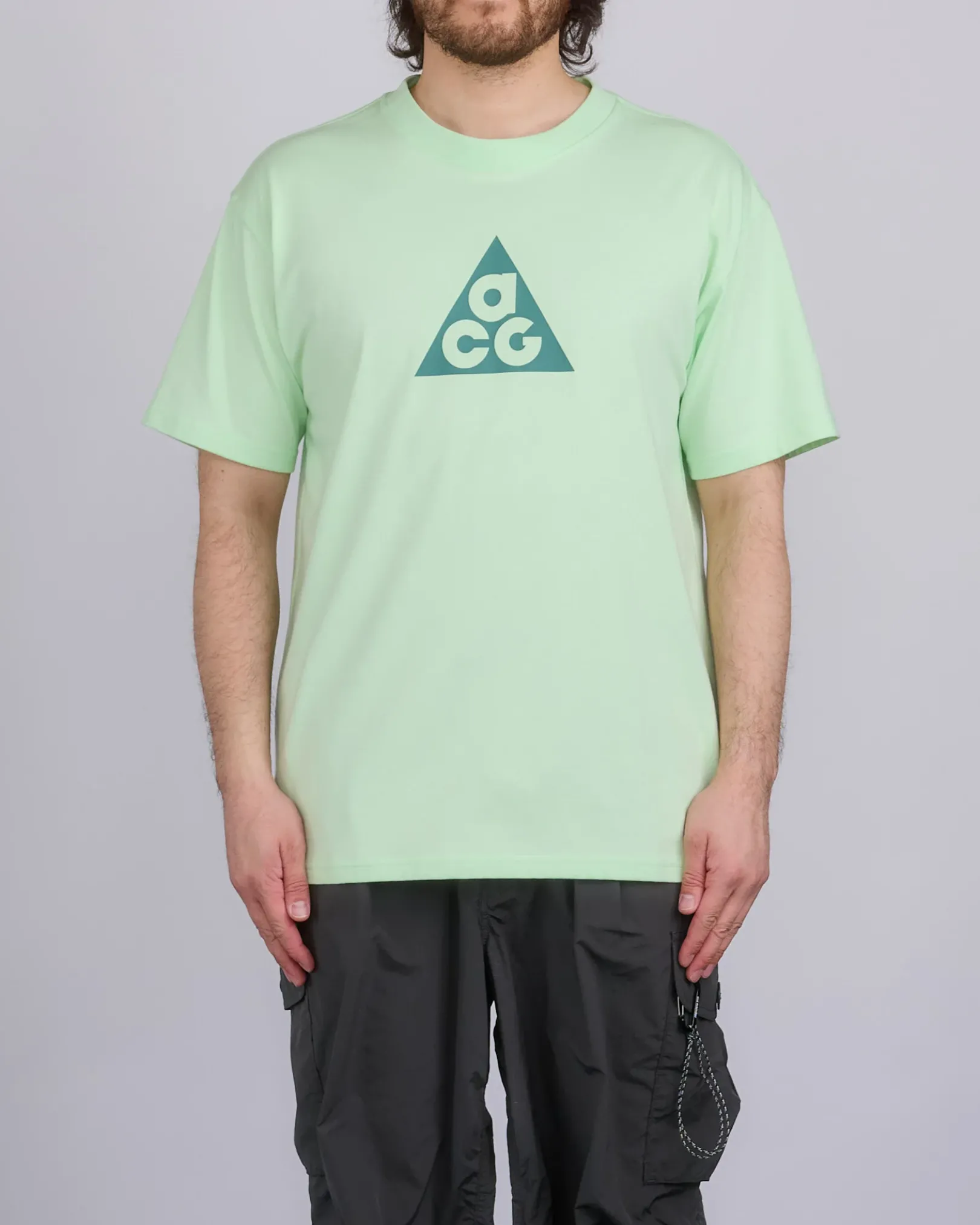 New Nike ACG NRG Logo Dri-FIT T-Shirt Vapor Green