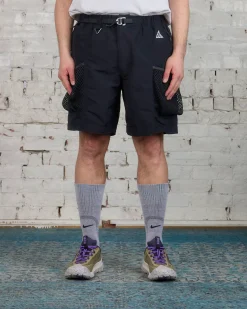Online Nike ACG "Snowgrass" Cargo Short Black / Anthracite / Summit White