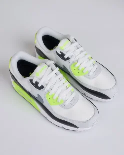 New Nike Air Max 90 GORE-TEX Summit White Cool Grey-Volt-Black FD5810 102