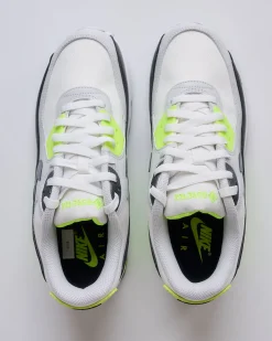 New Nike Air Max 90 GORE-TEX Summit White Cool Grey-Volt-Black FD5810 102