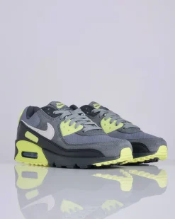 Best Nike Air Max 90 Smoke Grey Photon Dust-Lt Lemon Twist DM0029 012