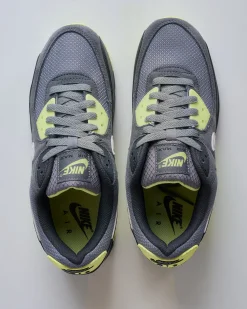Best Nike Air Max 90 Smoke Grey Photon Dust-Lt Lemon Twist DM0029 012