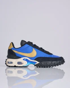 Discount Nike Air Max Waffle SP Hyper Blue Metallic Gold-Black FV6946 400
