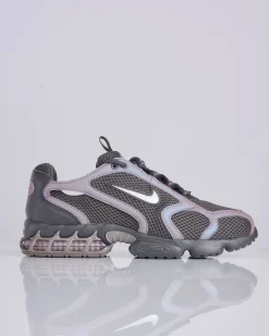 New Nike Air Zoom Spiridon Cage 2 Medium Ash Metallic Silver-Taupe Grey HV6929 299
