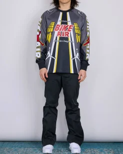 Best Nike Jordan x Nigel Sylvester Jersey Iron Grey Black Cinnabar