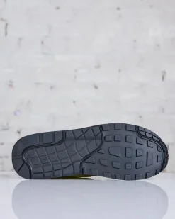 Hot Nike Men's Air Max 1 '86 OG Earth/Lt Lemon Twist-Oil Green-Black