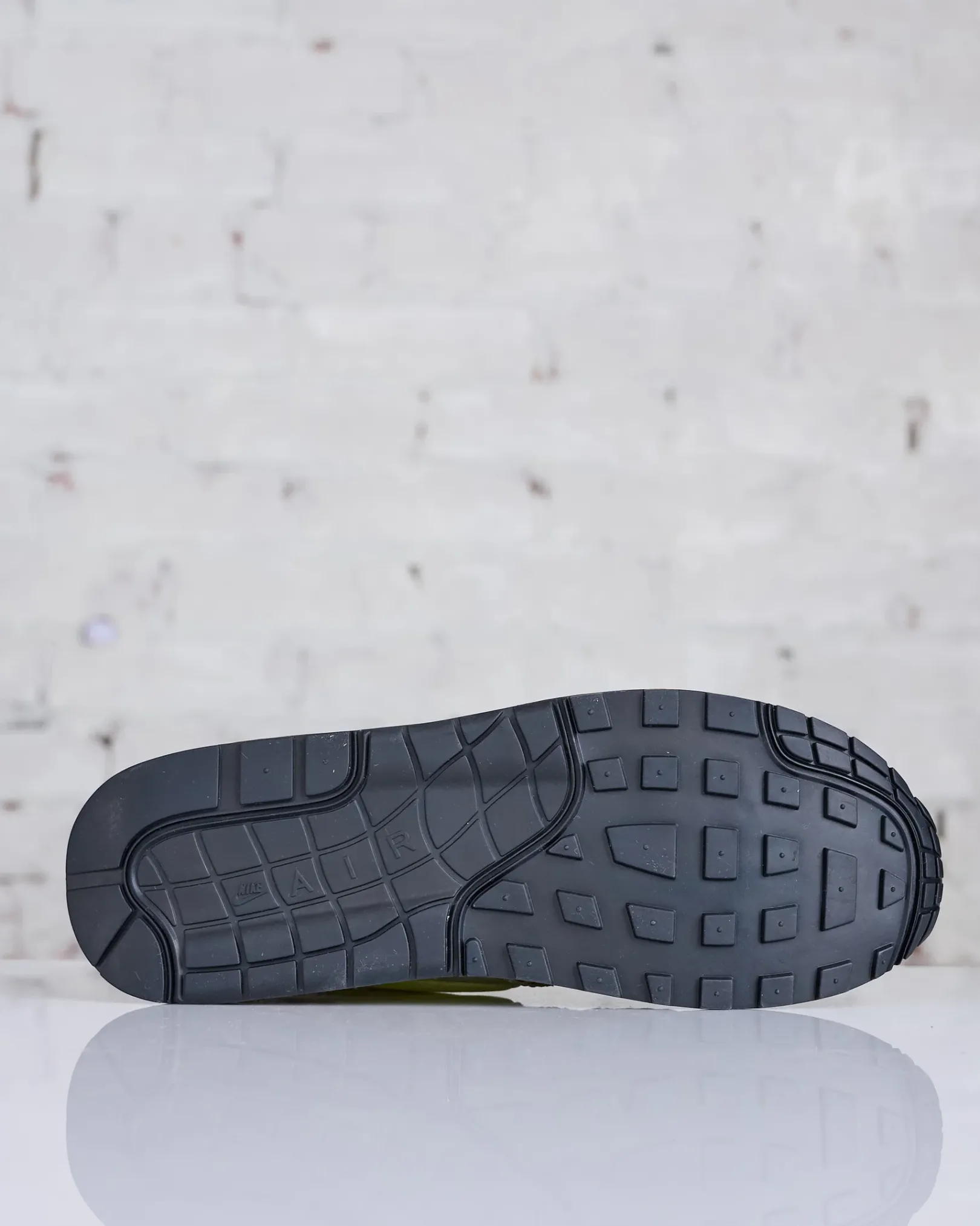 Hot Nike Men's Air Max 1 '86 OG Earth/Lt Lemon Twist-Oil Green-Black