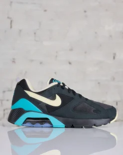 Discount Nike Men's Air Max 180 Black Alabaster-Dusty Cactus