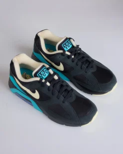 Discount Nike Men's Air Max 180 Black Alabaster-Dusty Cactus