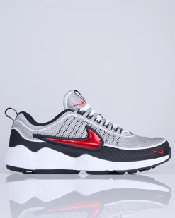 Online Nike Men's Air Zoom Spiridon SP Metallic Silver/Sport Red-Black-White
