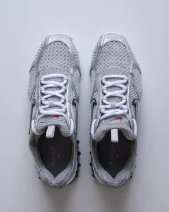 Outlet Nike Men's Air Zoom Spiridon Cage 2 Lt Smoke Grey/Metallic Silver