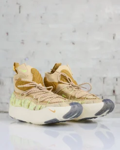 Outlet Nike Men's ISPA Sense Flyknit Sesame/Desert Ochre-Coconut Milk