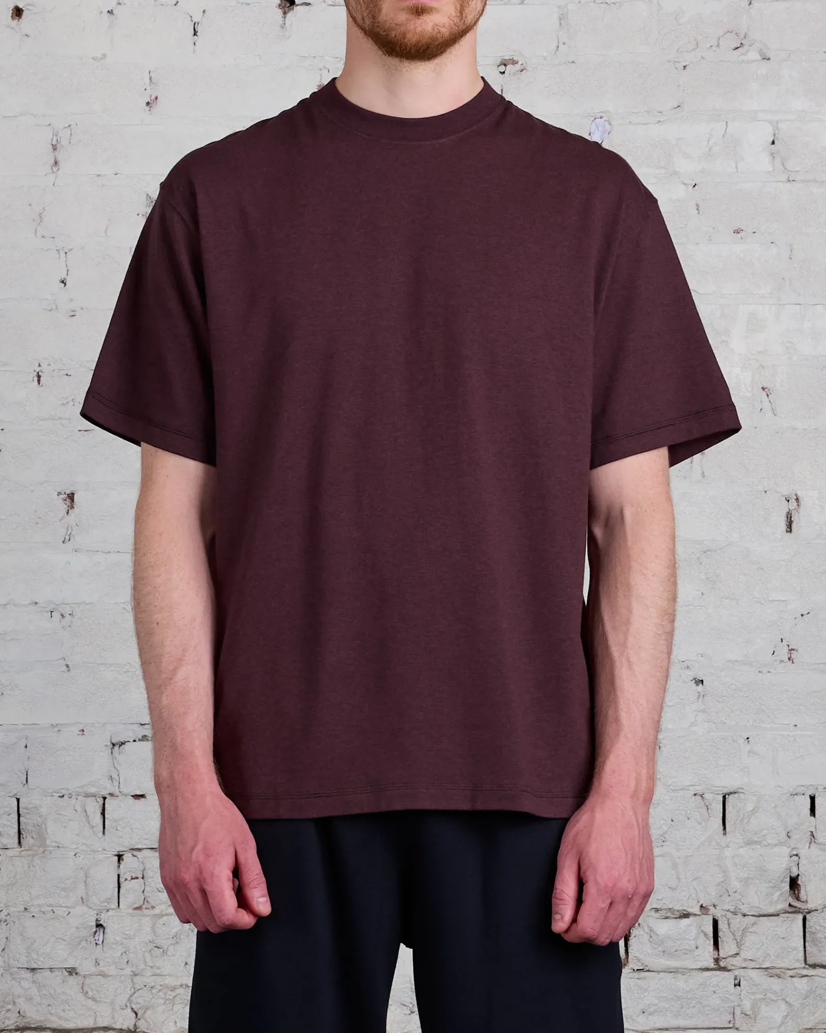 Outlet Nike Wool Classics Short-Sleeve T-Shirt Brown Basalt