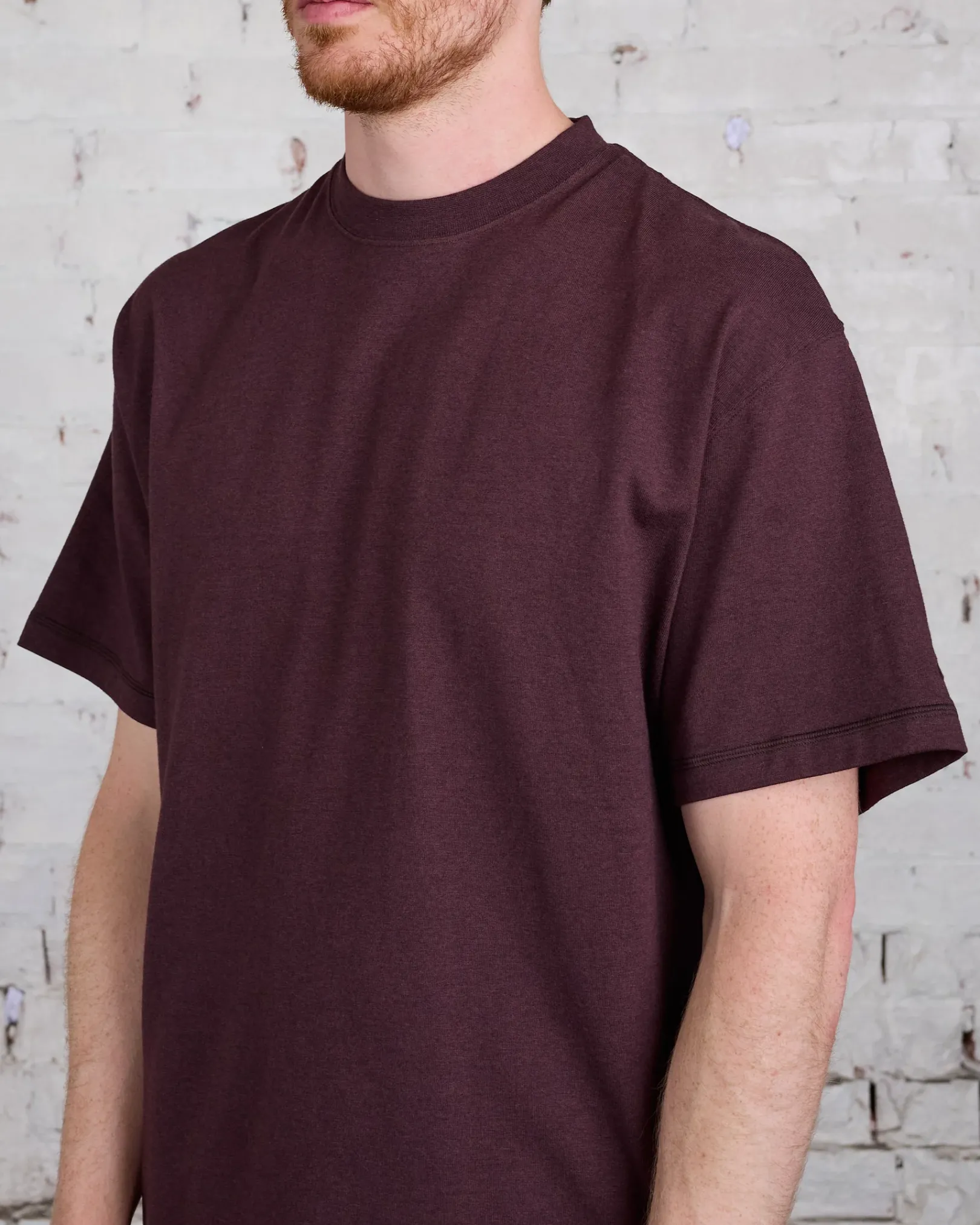 Outlet Nike Wool Classics Short-Sleeve T-Shirt Brown Basalt