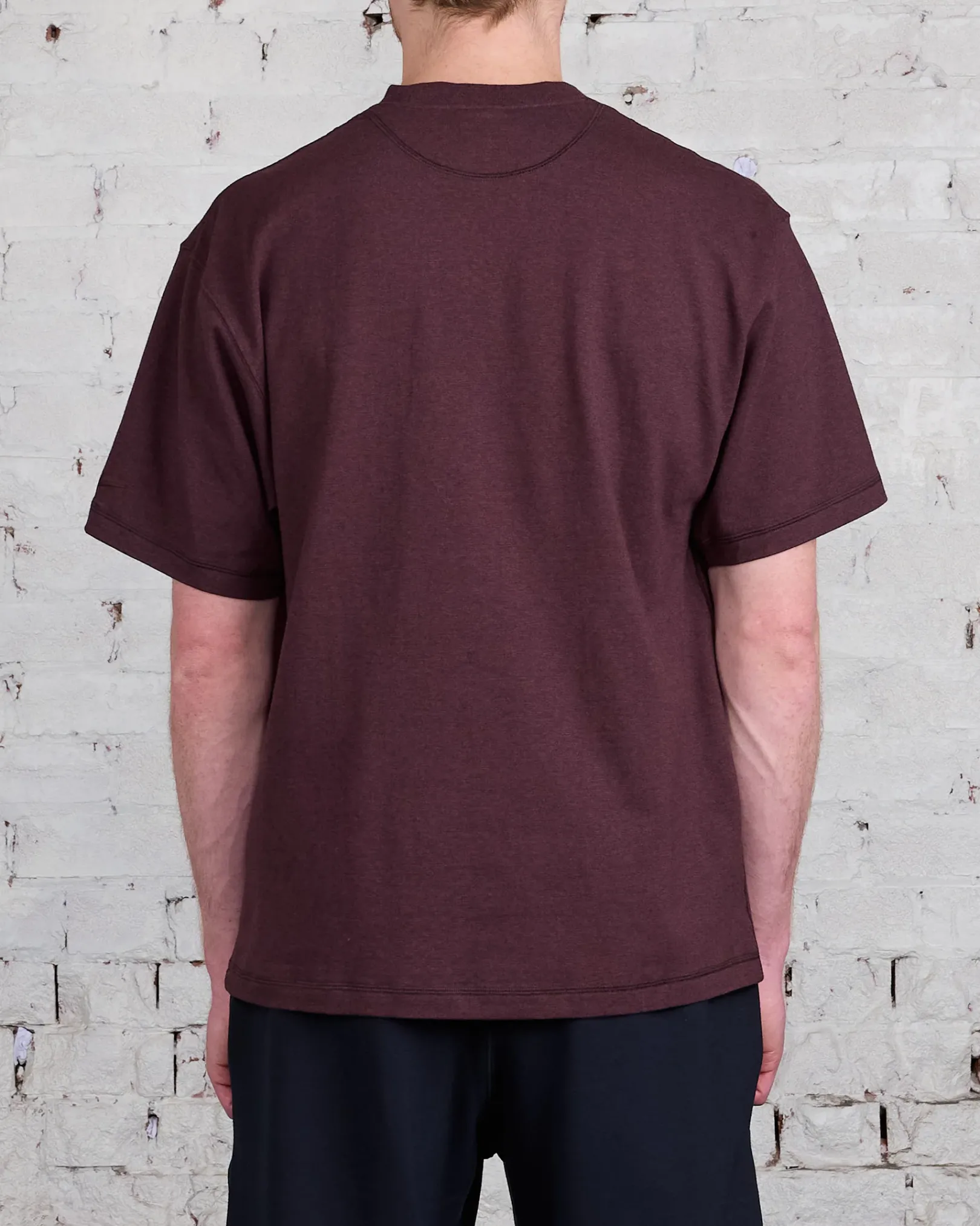 Outlet Nike Wool Classics Short-Sleeve T-Shirt Brown Basalt
