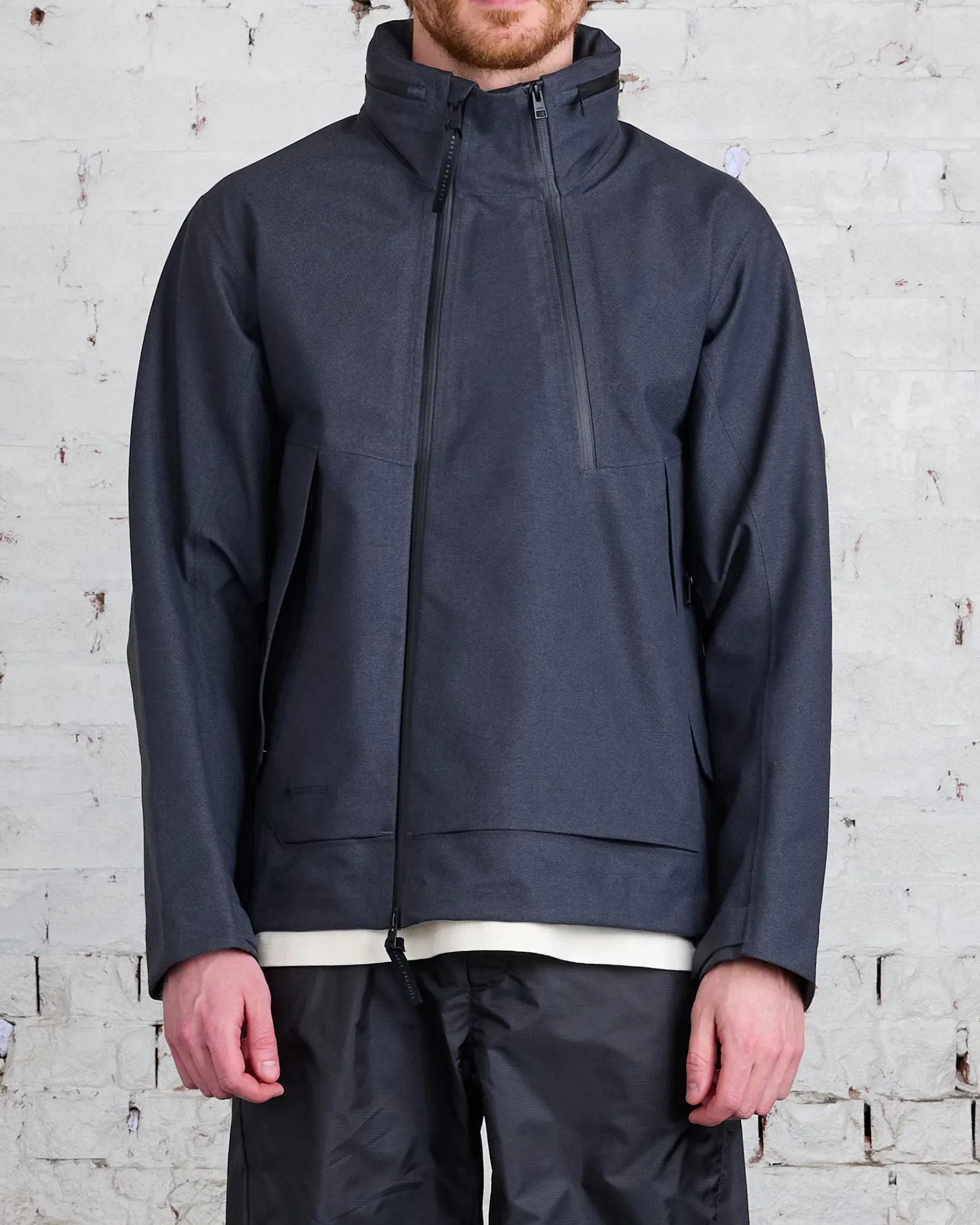 New Norse Projects Arktistk Norse Projects Arktisk 3L Gore-Tex Textured Jacket Charcoal