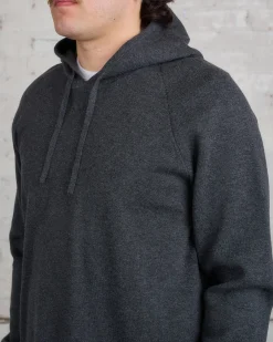 Best Norse Projects Axel Merino Cotton Milano Hoodie Dark Grey