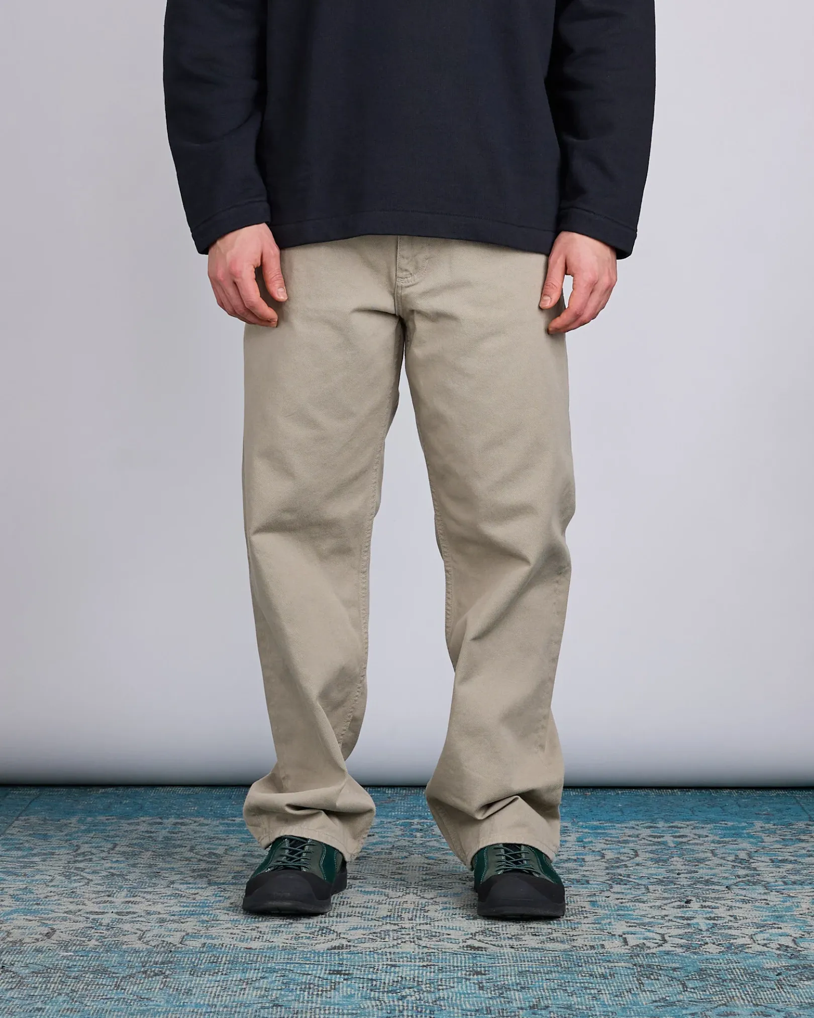 Sale Norse Projects Mogens Relaxed Heavy Twill Pant Clay