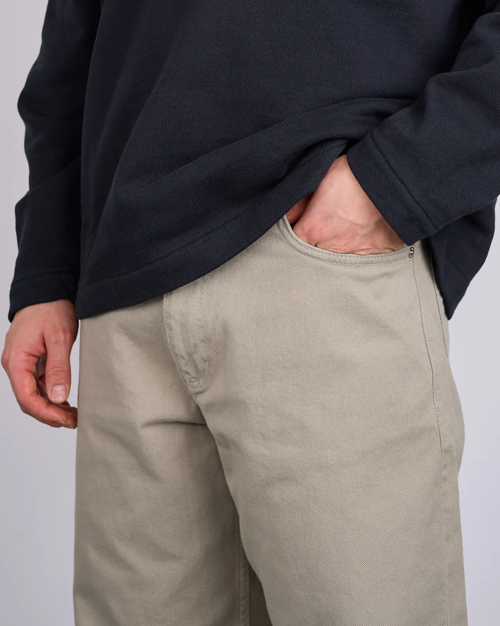 Sale Norse Projects Mogens Relaxed Heavy Twill Pant Clay