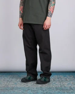 New Norse Projects Mogens Relaxed Heavy Twill Pant Black