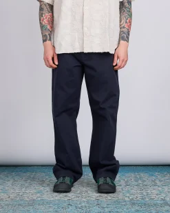 Outlet Norse Projects Mogens Relaxed Heavy Twill Pant Dark Navy