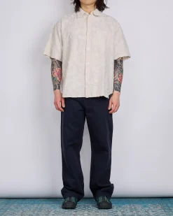 Outlet Norse Projects Mogens Relaxed Heavy Twill Pant Dark Navy