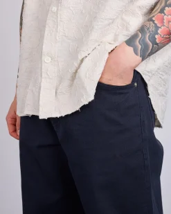 Outlet Norse Projects Mogens Relaxed Heavy Twill Pant Dark Navy