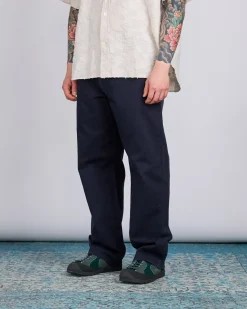 Outlet Norse Projects Mogens Relaxed Heavy Twill Pant Dark Navy