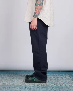 Outlet Norse Projects Mogens Relaxed Heavy Twill Pant Dark Navy