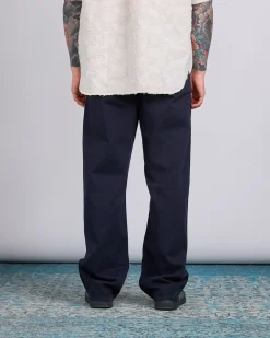 Outlet Norse Projects Mogens Relaxed Heavy Twill Pant Dark Navy