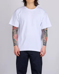 Best Norse Projects Simon Heavy T-Shirt White