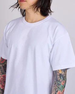 Best Norse Projects Simon Heavy T-Shirt White