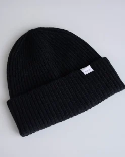 Discount Norse Projects Standard Merino Lambswool Beanie Black