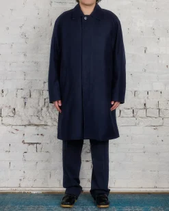 Best Norse Projects Vargo Wool Gore-Tex Coat Dark Navy