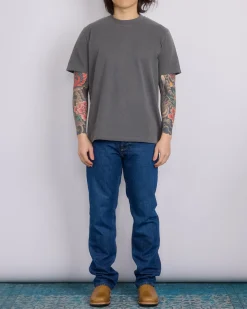 Fashion Our Legacy Box T-Shirt Worn Legacy Jersey Black