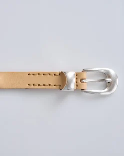Clearance Our Legacy 2cm Braided Belt Natural Leather