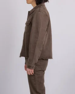 Sale Our Legacy Cut Rebirth Jacket Choco Overdye