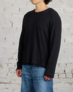 Hot Our Legacy Double Lock Longsleeve Black Crochet Stripe