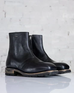 Online Our Legacy Engine Boot Deep Black Leather