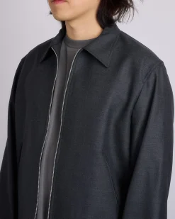 Hot Our Legacy Mini Jacket Premium Charcoal Office Wool